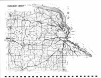 County Map, Dubuque County 1979